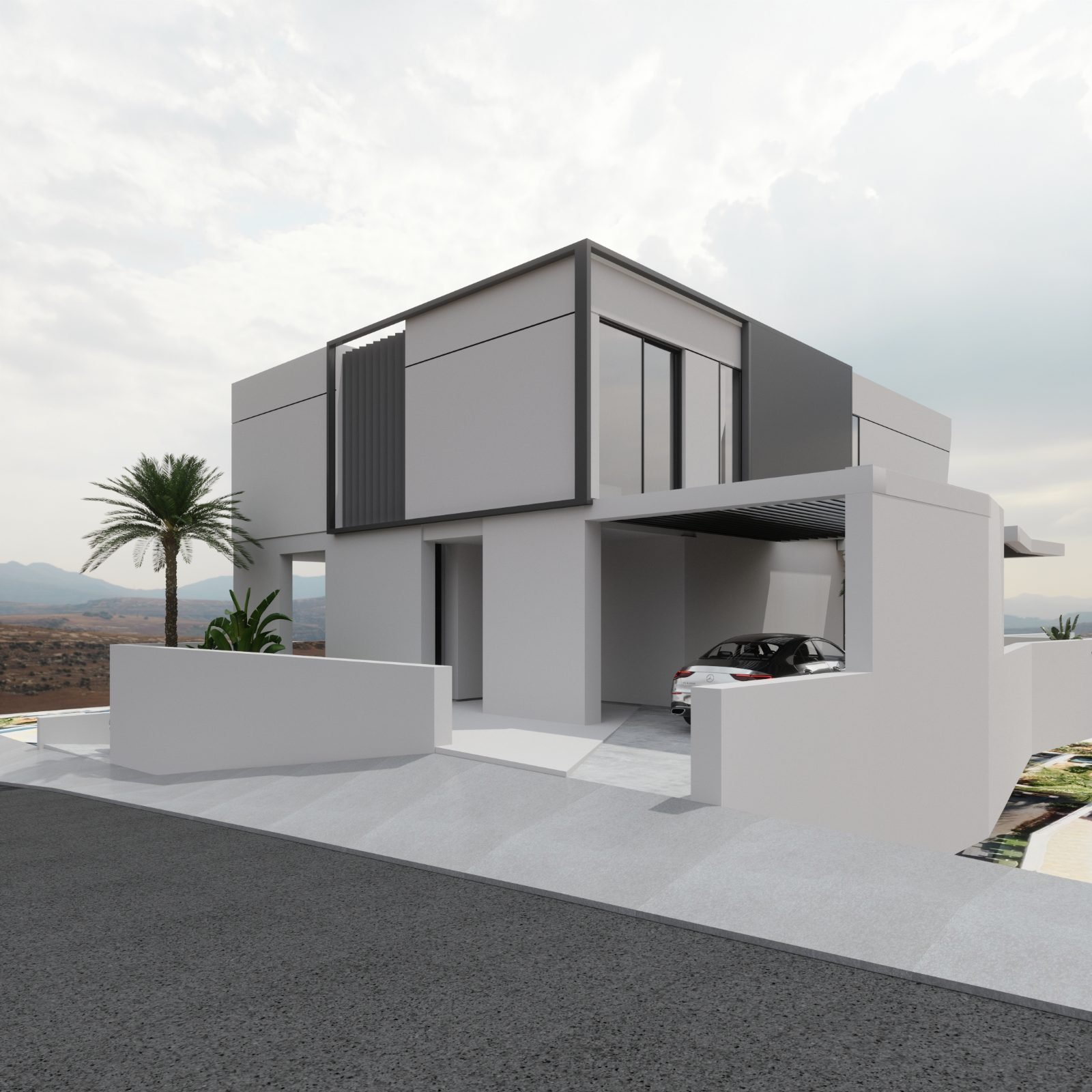 Agia Fyla residence, Limassol – street view